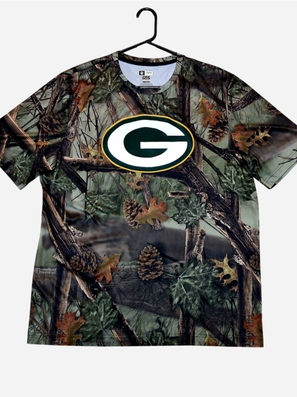 Team Apparel Green Bay Packers Camo Tee
